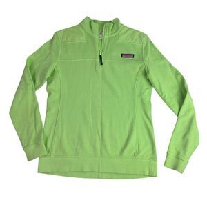 Vineyard Vine Womens XS Vibrant Lime Shep Shirt